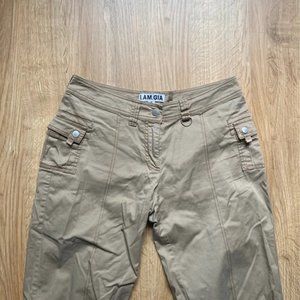 I.AM.GIA Tan Khaki Cargo Ryder Trouser